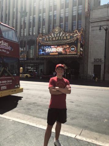 Jasper Sandvoss at the El Capitan Theater.