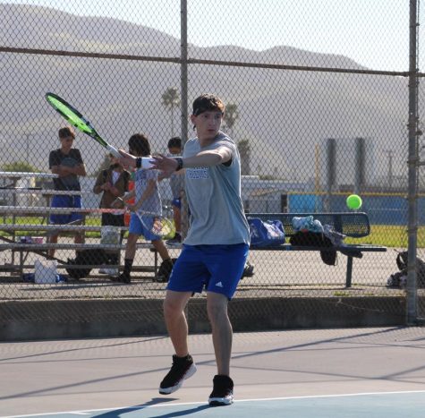 BOYS TENNIS TEAM SECURES FIRST WIN